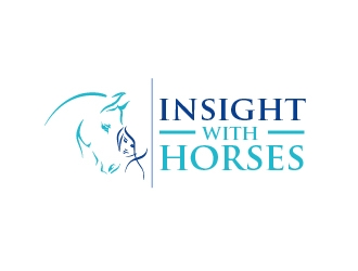 Insight with horses logo design by shravya