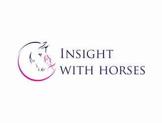 Insight with horses logo design by luckyprasetyo