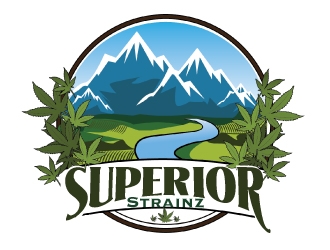 Superior Strainz logo design by AamirKhan
