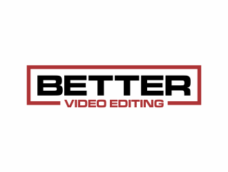 Better Video Editing logo design by eagerly