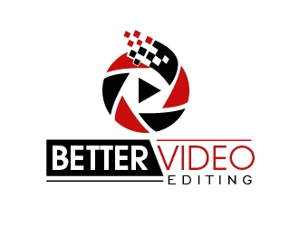 Better Video Editing logo design by shravya