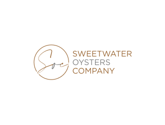 sweetwater oysters company  logo design by bricton