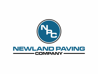 Newland Paving Company  logo design by eagerly