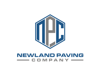 Newland Paving Company  logo design by tejo