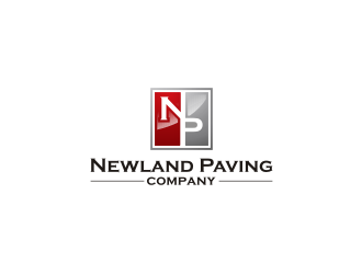 Newland Paving Company  logo design by R-art