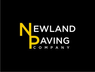 Newland Paving Company  logo design by Sheilla