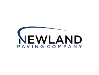 Newland Paving Company  logo design by asyqh