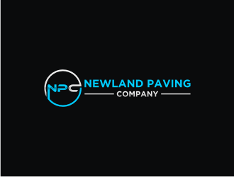 Newland Paving Company  logo design by vostre