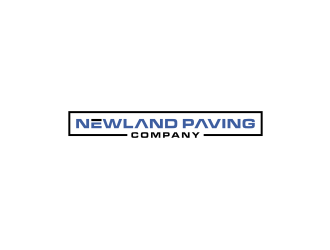 Newland Paving Company  logo design by johana