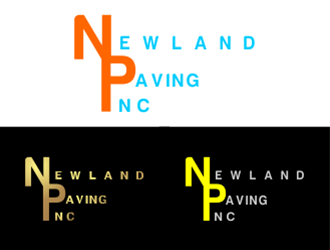 Newland Paving Company  logo design by fasto99