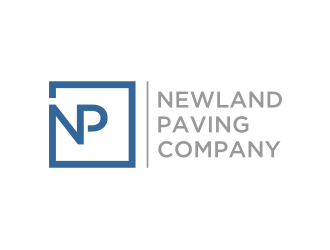 Newland Paving Company  logo design by Gravity