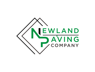 Newland Paving Company  logo design by checx