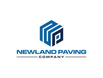 Newland Paving Company  logo design by p0peye
