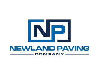 Newland Paving Company  logo design by p0peye