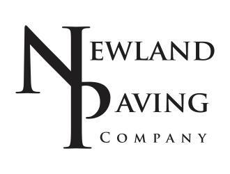 Newland Paving Company  logo design by santrie