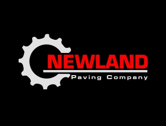 Newland Paving Company  logo design by AamirKhan