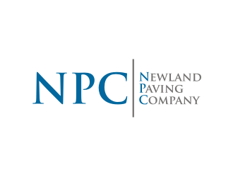 Newland Paving Company  logo design by rief