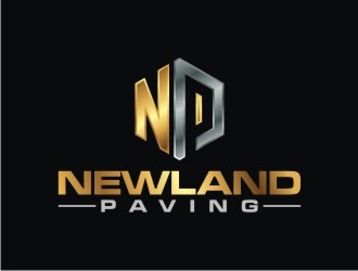 Newland Paving Company  logo design by agil