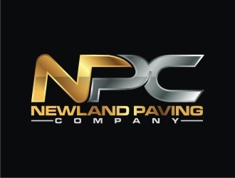 Newland Paving Company  logo design by agil