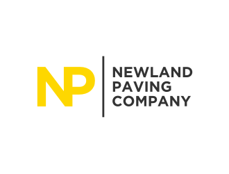 Newland Paving Company  logo design by hopee