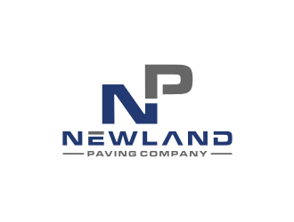 Newland Paving Company  logo design by bricton
