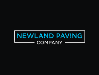 Newland Paving Company  logo design by vostre