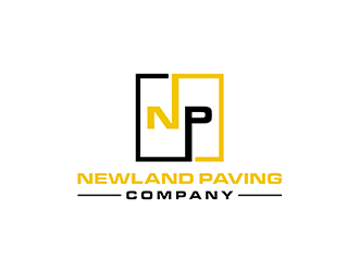 Newland Paving Company  logo design by ndaru