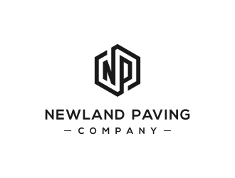 Newland Paving Company  logo design by menanagan