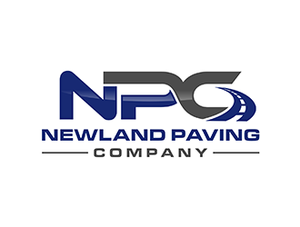 Newland Paving Company  logo design by ndaru