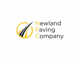 Newland Paving Company  logo design by luckyprasetyo