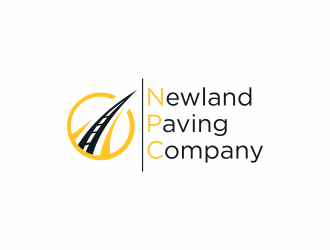 Newland Paving Company  logo design by luckyprasetyo
