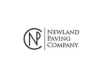 Newland Paving Company  logo design by my!dea