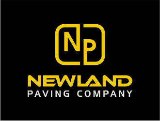 Newland Paving Company  logo design by up2date