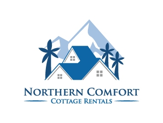 Northern Comfort Cottage Rentals logo design by twomindz