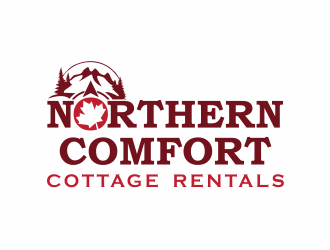 Northern Comfort Cottage Rentals logo design by up2date