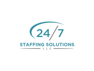 24 - 7 Staffing Solutions LLC logo design by ammad