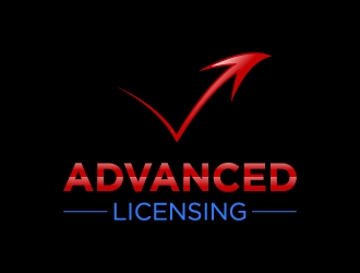 Advanced Licensing logo design by twomindz