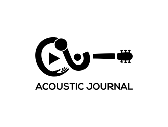 Acoustic Journal logo design by N3V4
