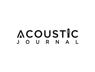 Acoustic Journal logo design by oke2angconcept