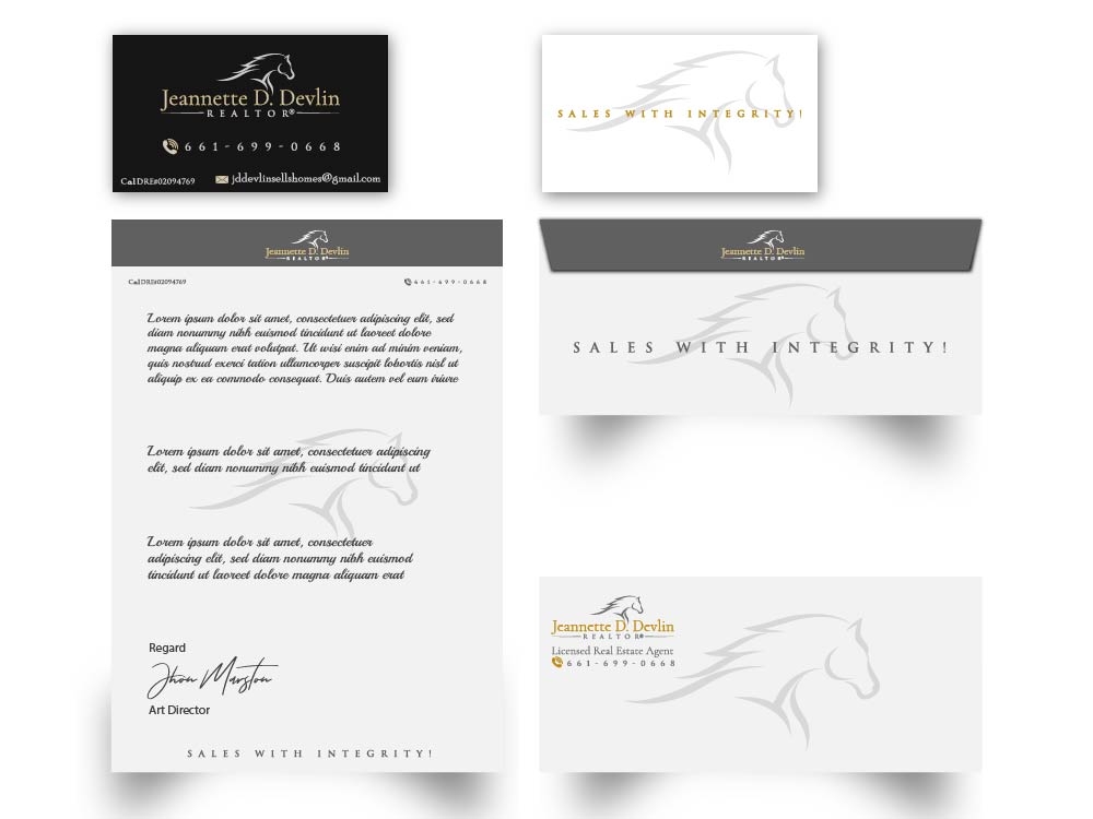 Horse Head logo design by bulatITA