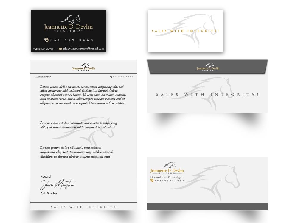 Horse Head logo design by bulatITA