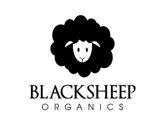 Blacksheep Organics logo design by JessicaLopes