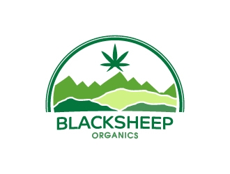 Blacksheep Organics logo design by AamirKhan