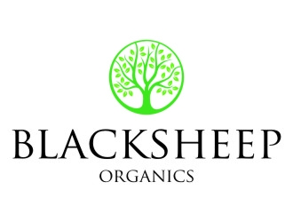 Blacksheep Organics logo design by jetzu