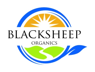 Blacksheep Organics logo design by jetzu