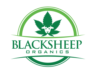 Blacksheep Organics logo design by YONK