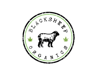 Blacksheep Organics logo design by Rachel
