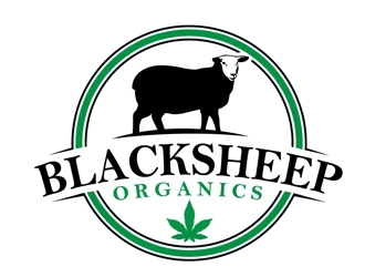 Blacksheep Organics logo design by DreamLogoDesign
