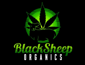 Blacksheep Organics logo design by DreamLogoDesign