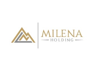 MILENA HOLDING logo design by BrightARTS